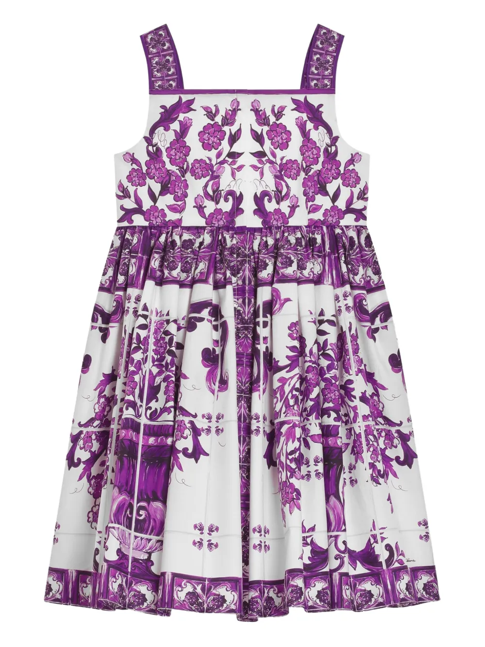 Dolce & Gabbana Kids Kleid mit grafischem Print | Kleid mit lockerem Schnitt | Image 2