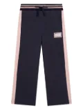 Dolce & Gabbana Kids side-stripe track pants - Blue