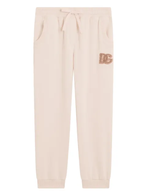 Dolce & Gabbana Kids pants con logo y detalles