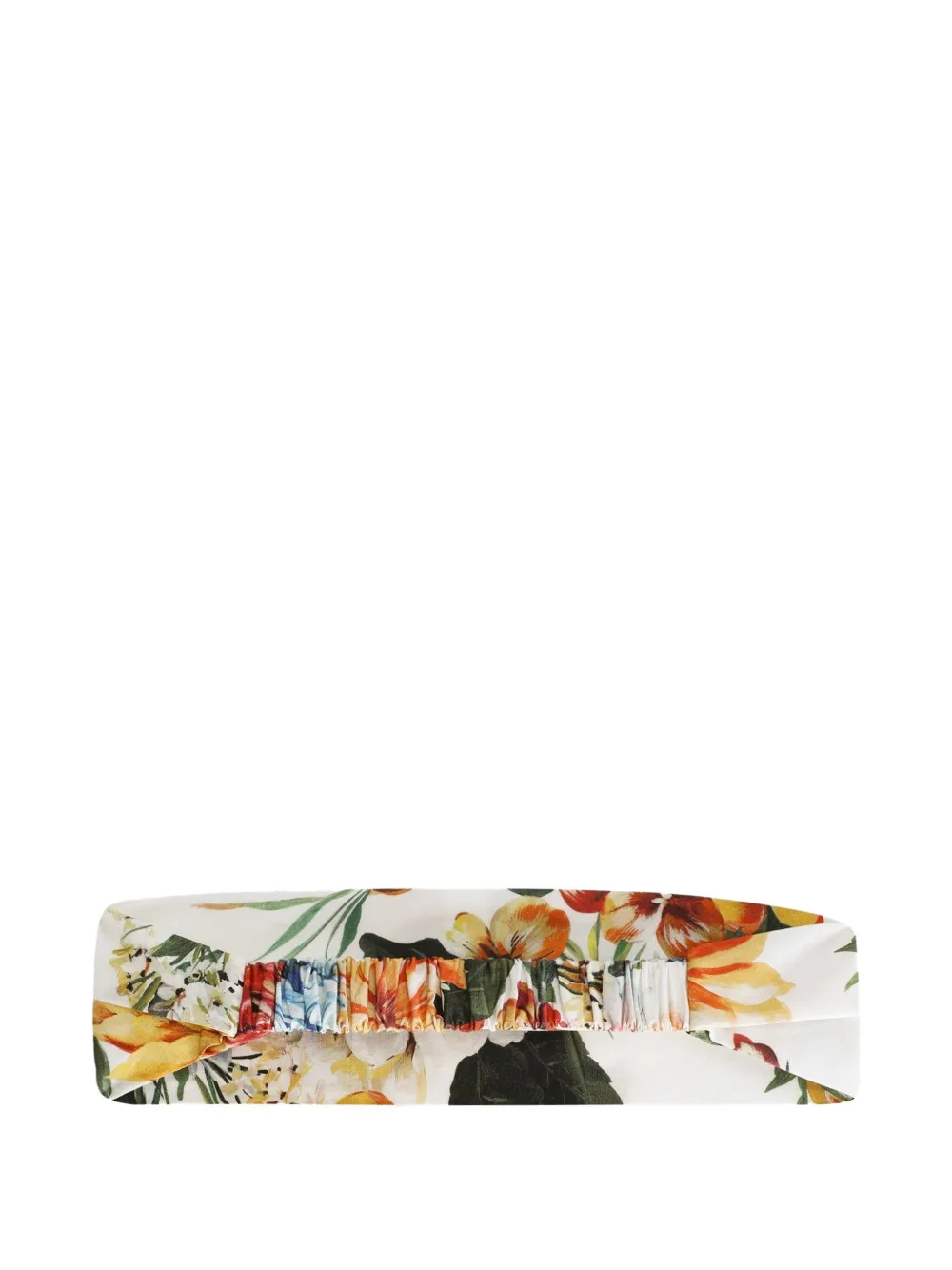 Dolce & Gabbana Kids Haarband met bloemenprint Wit