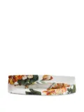 Dolce & Gabbana Kids floral-print headband - White