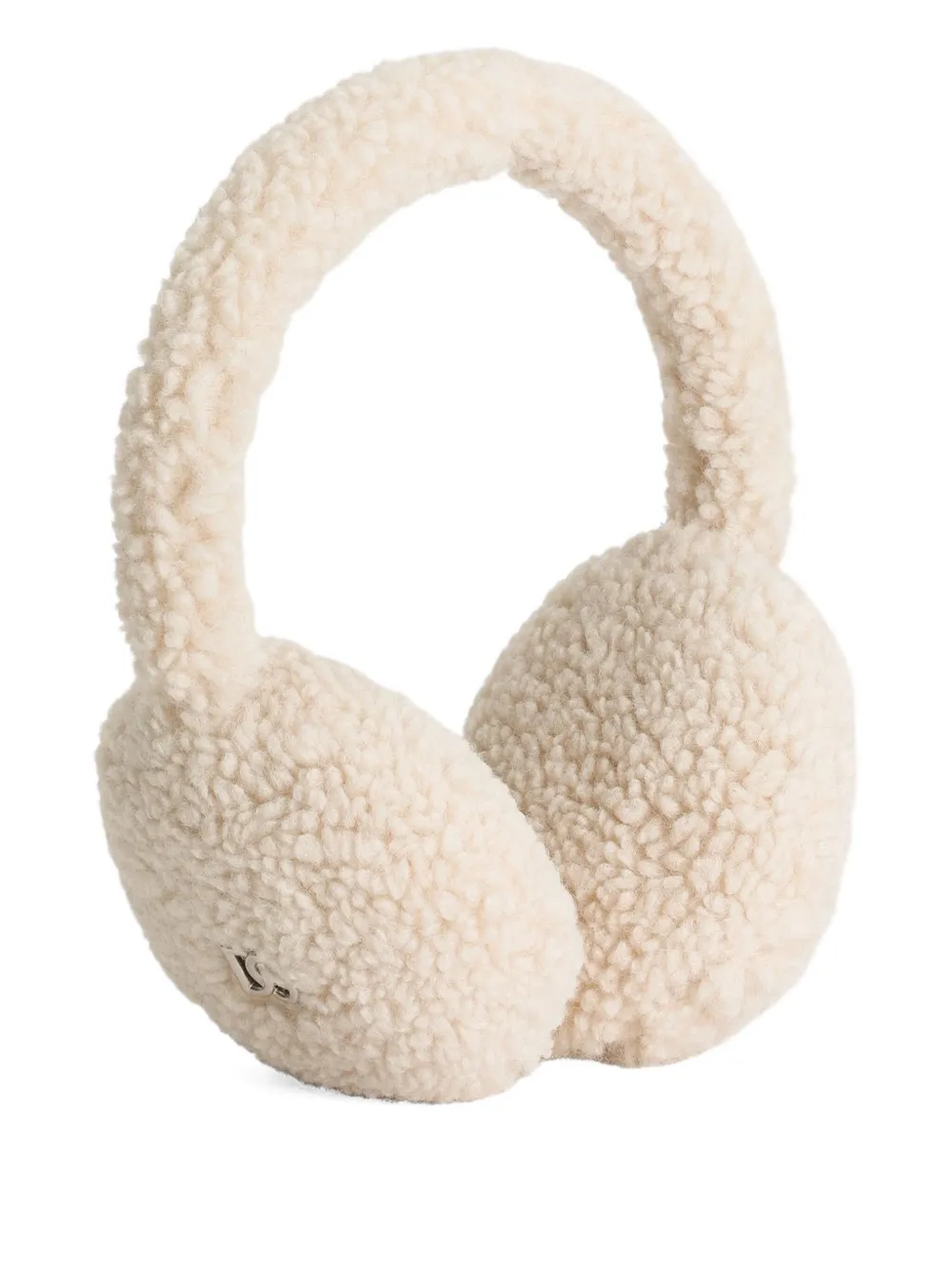 Dolce & Gabbana Kids logo-plaque earmuffs Beige