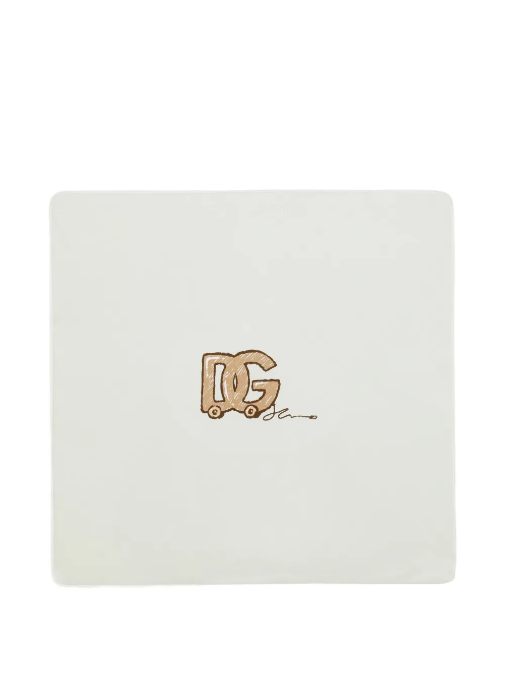 Dolce & Gabbana Kids Deken met luipaardprint Beige