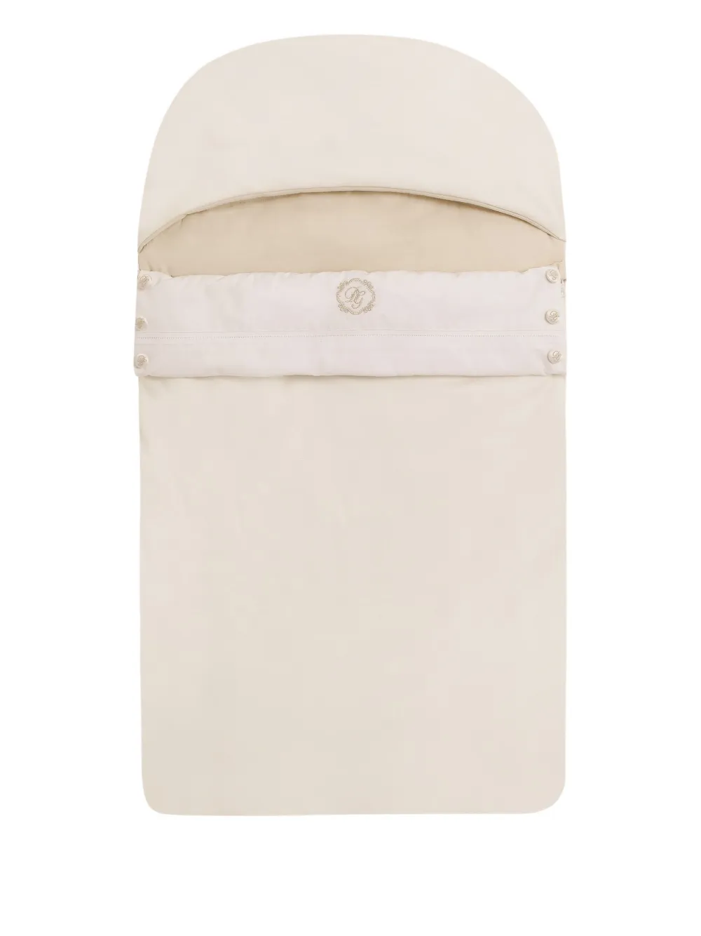 Dolce & Gabbana Kids padded sleeping bag Beige