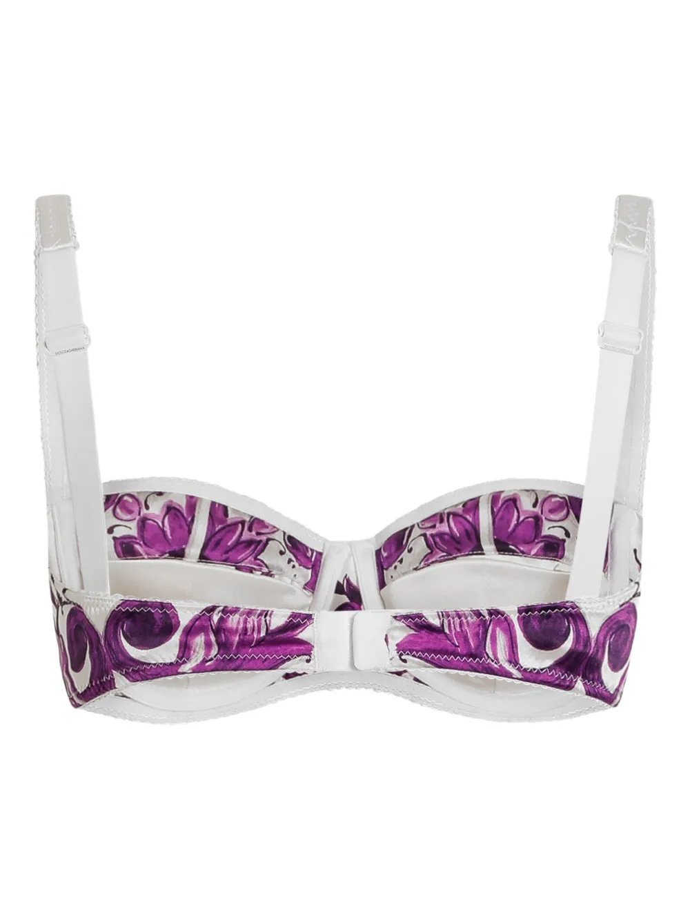DOLCE & GABBANA GRAPHIC-PRINT BRA