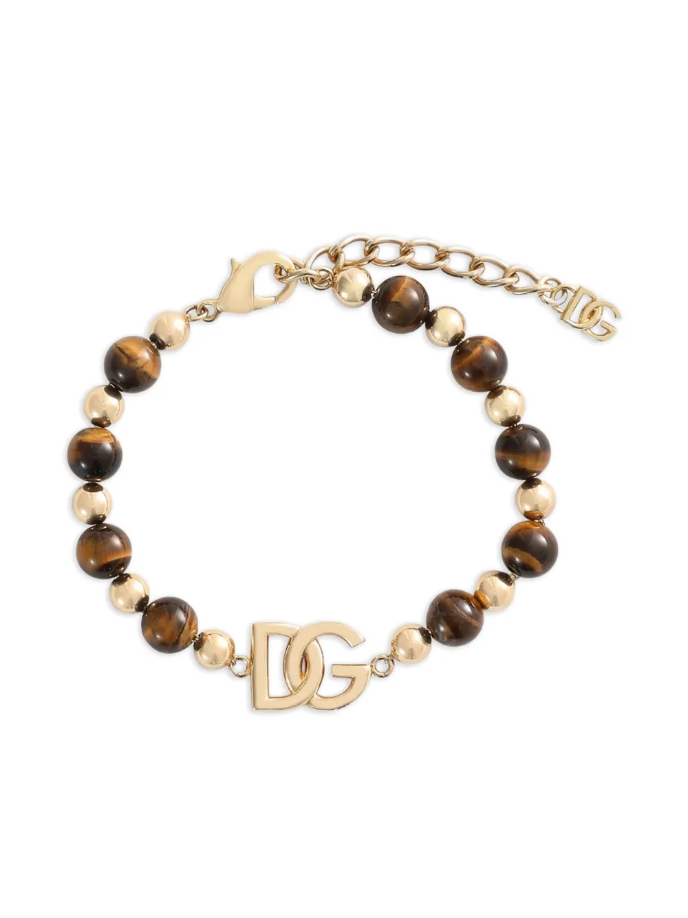 Dolce & Gabbana beaded bracelet - ゴールドトーン Dolce & Gabbana beaded bracelet - ゴールドトーン
