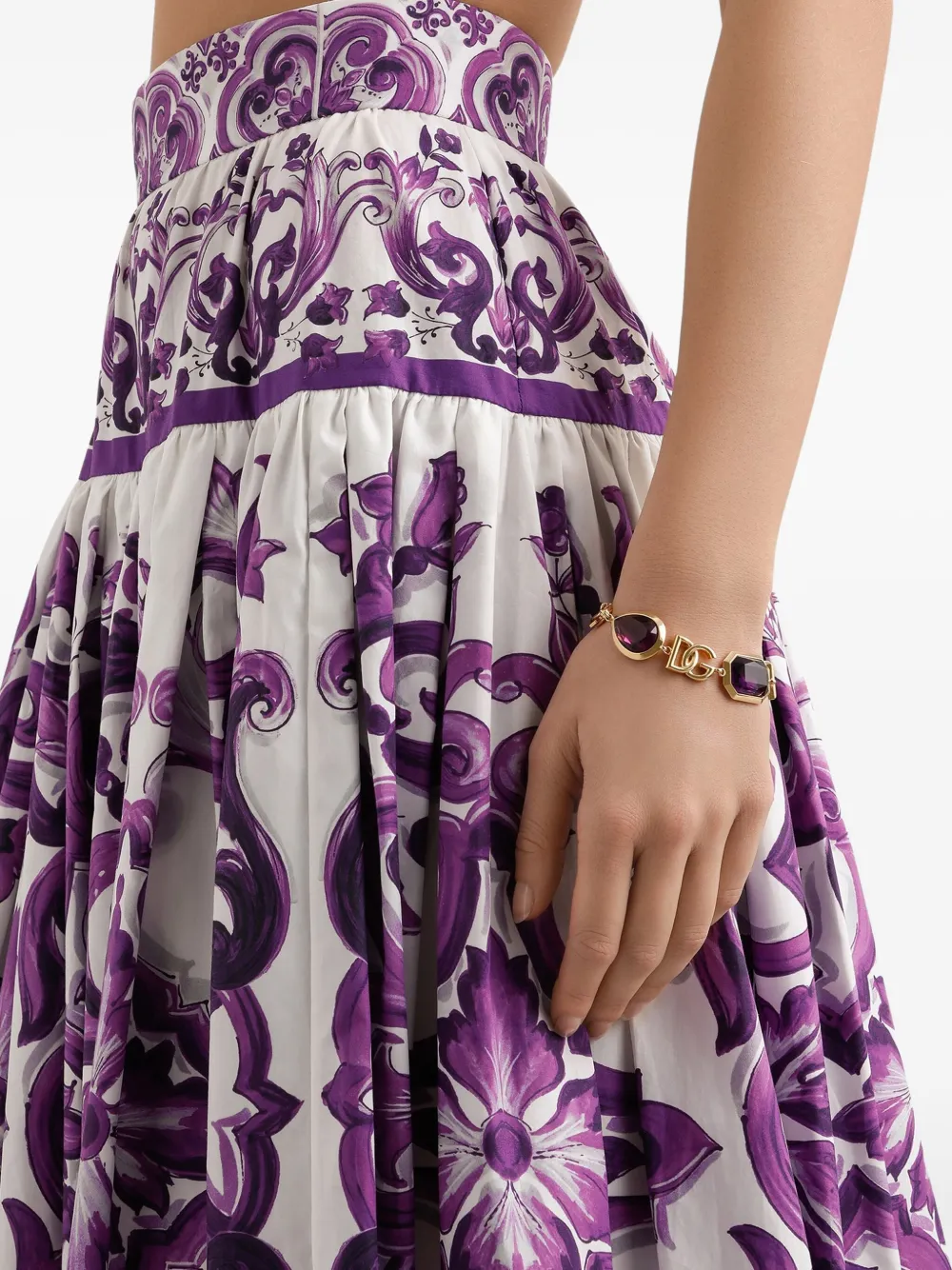 Dolce & Gabbana Armband met DG-logo - Goud