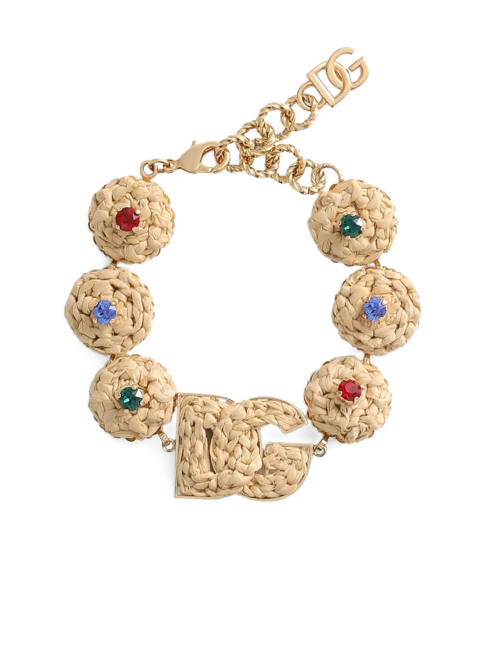 Dolce & Gabbana Pulseira com logo DG | Neutro | Image 1