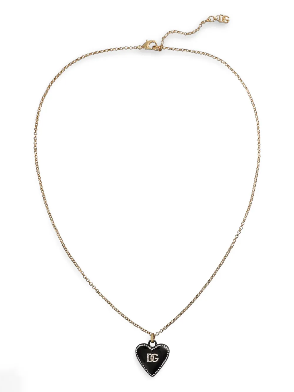 Dolce & Gabbana heart-pendant necklace | Gold | Image 1