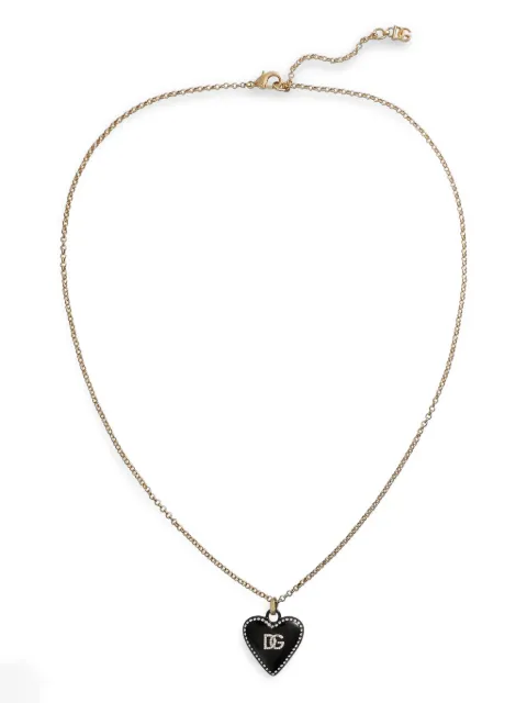 Dolce & Gabbana collar con dije de corazón