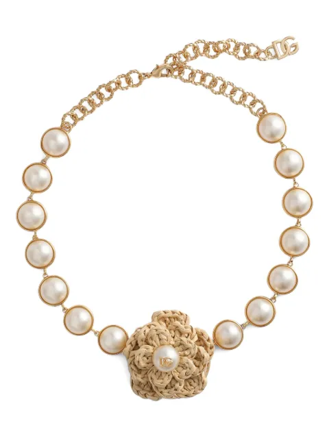 Dolce & Gabbana floral-motif necklace