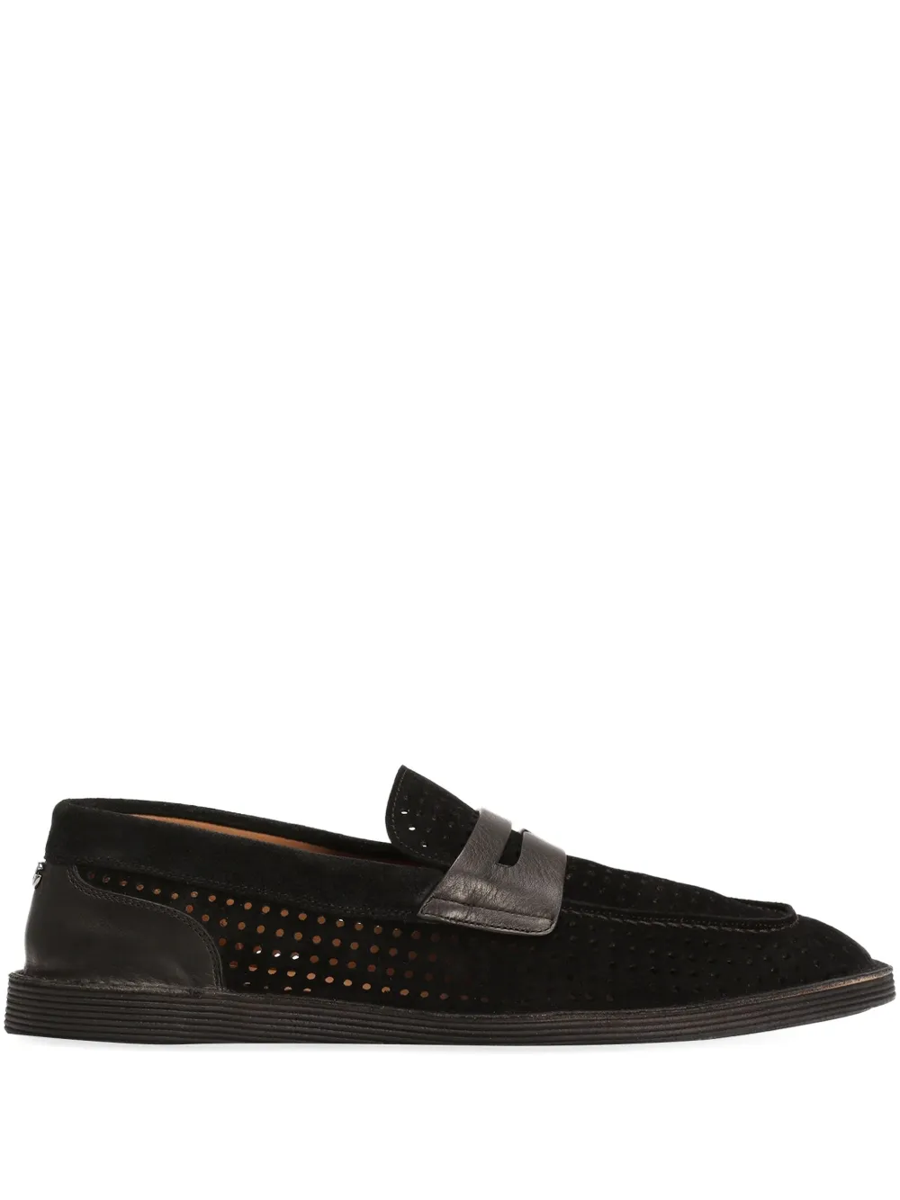 Dolce & Gabbana perforated loafers Black