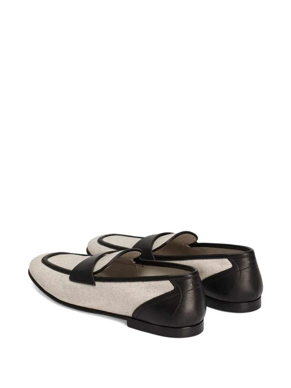 Dolce & Gabbana two-tone loafers Neutrals