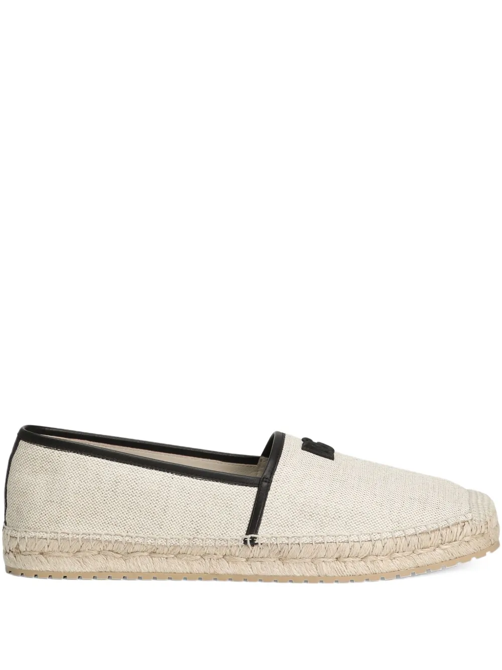 Dolce & Gabbana logo-appliqué espadrilles Neutrals