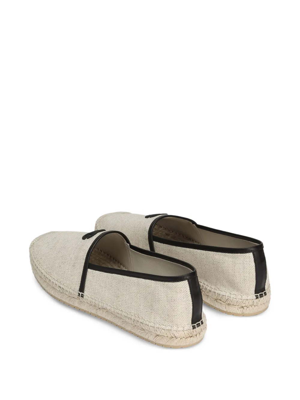 Dolce & Gabbana logo-appliqué espadrilles Neutrals