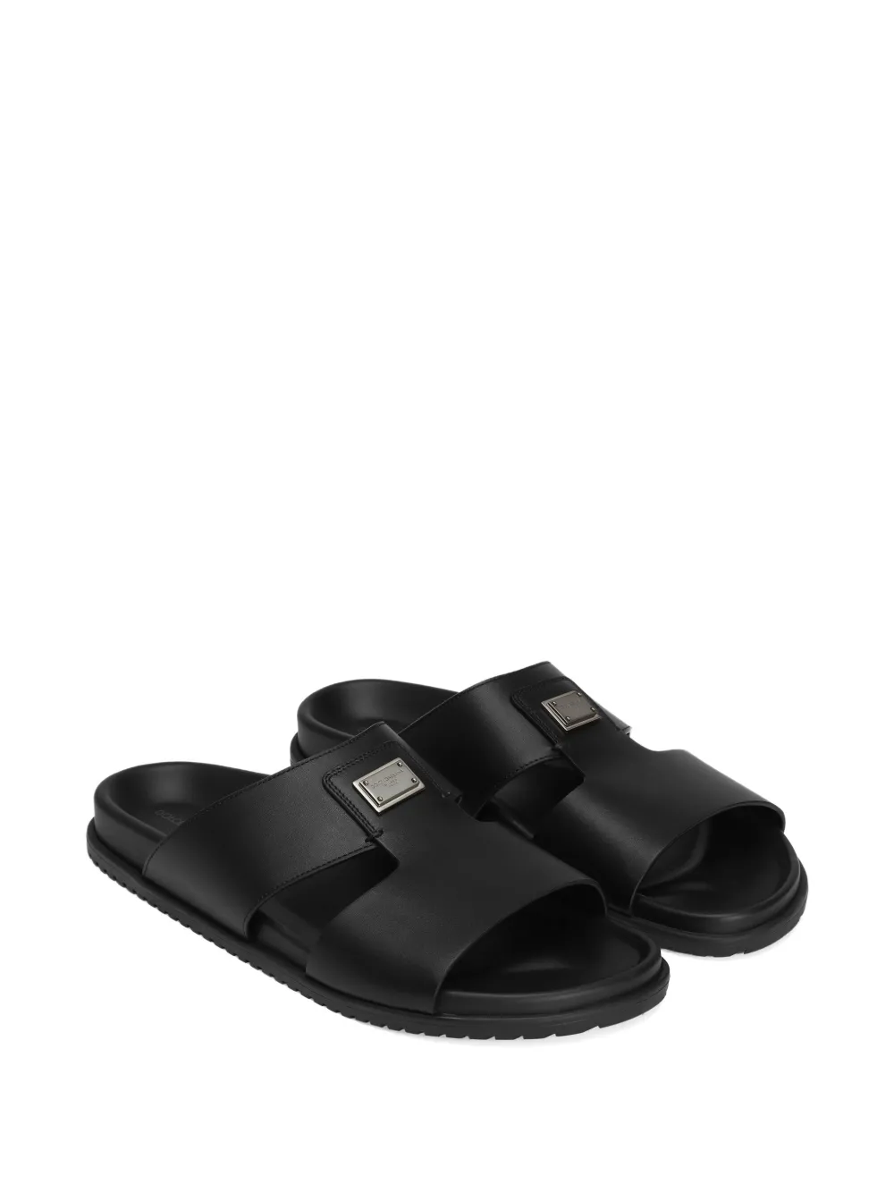 Dolce & Gabbana flip flops con placa del logo | Image 2