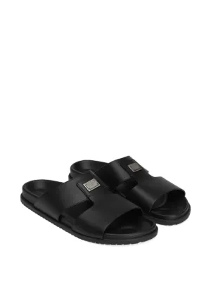 Dolce & Gabbana faux-fur Sandals | Black | FARFETCH display picture 1