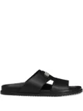 Dolce & Gabbana logo-plaque slides - Black