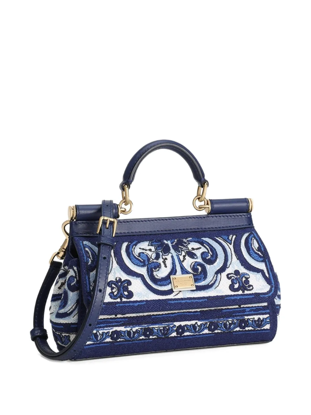 Dolce & Gabbana Sicily mini shopper Blauw