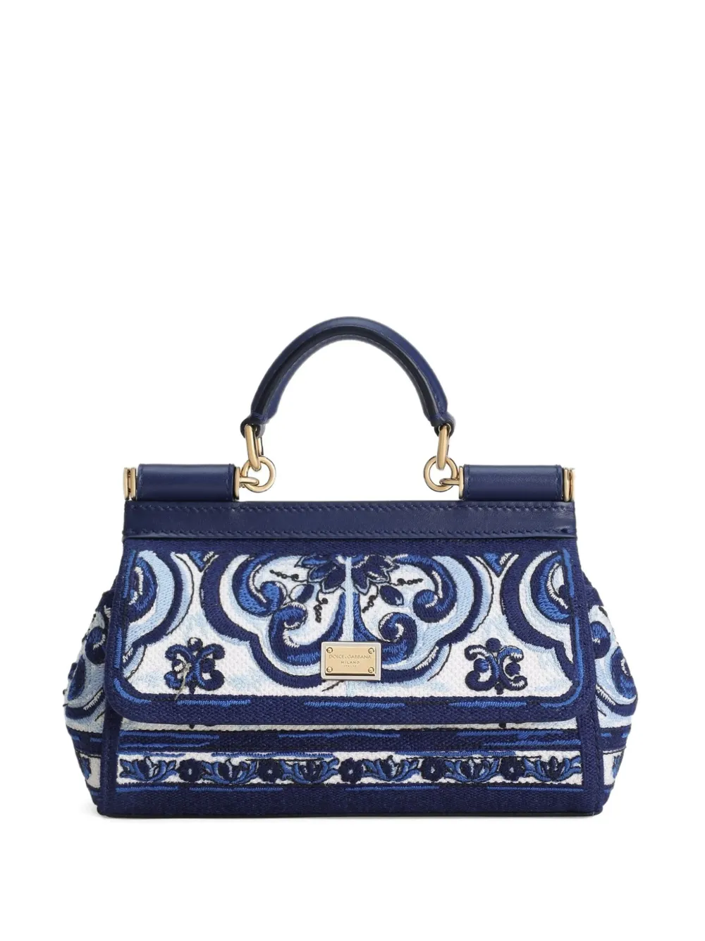 Dolce & Gabbana Sicily mini shopper Blauw