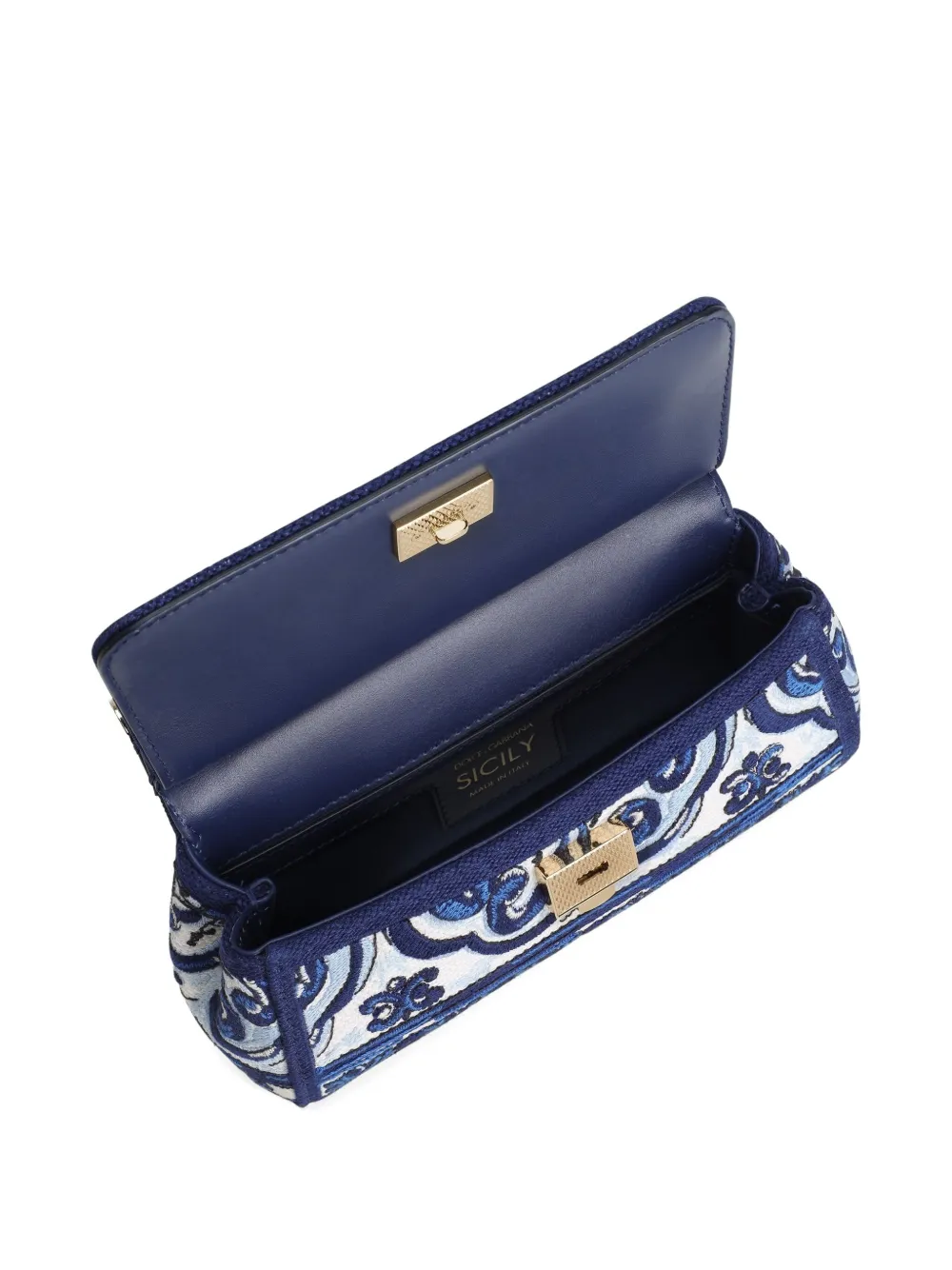 Dolce & Gabbana Sicily mini shopper Blauw
