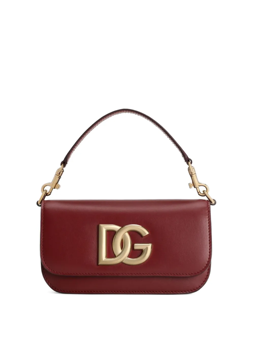 Dolce & Gabbana Leren schoudertas Rood