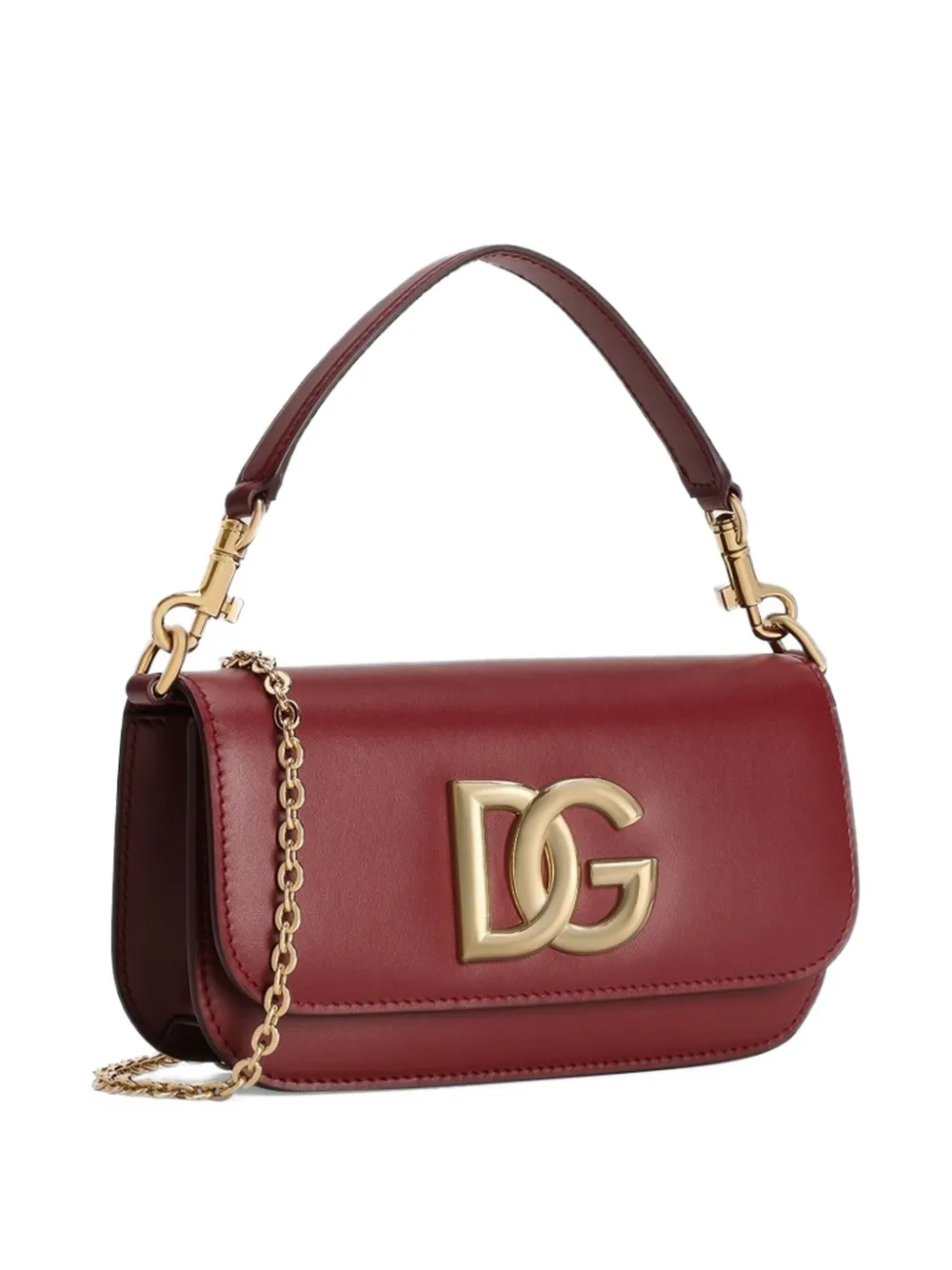 Dolce & Gabbana Leren schoudertas Rood