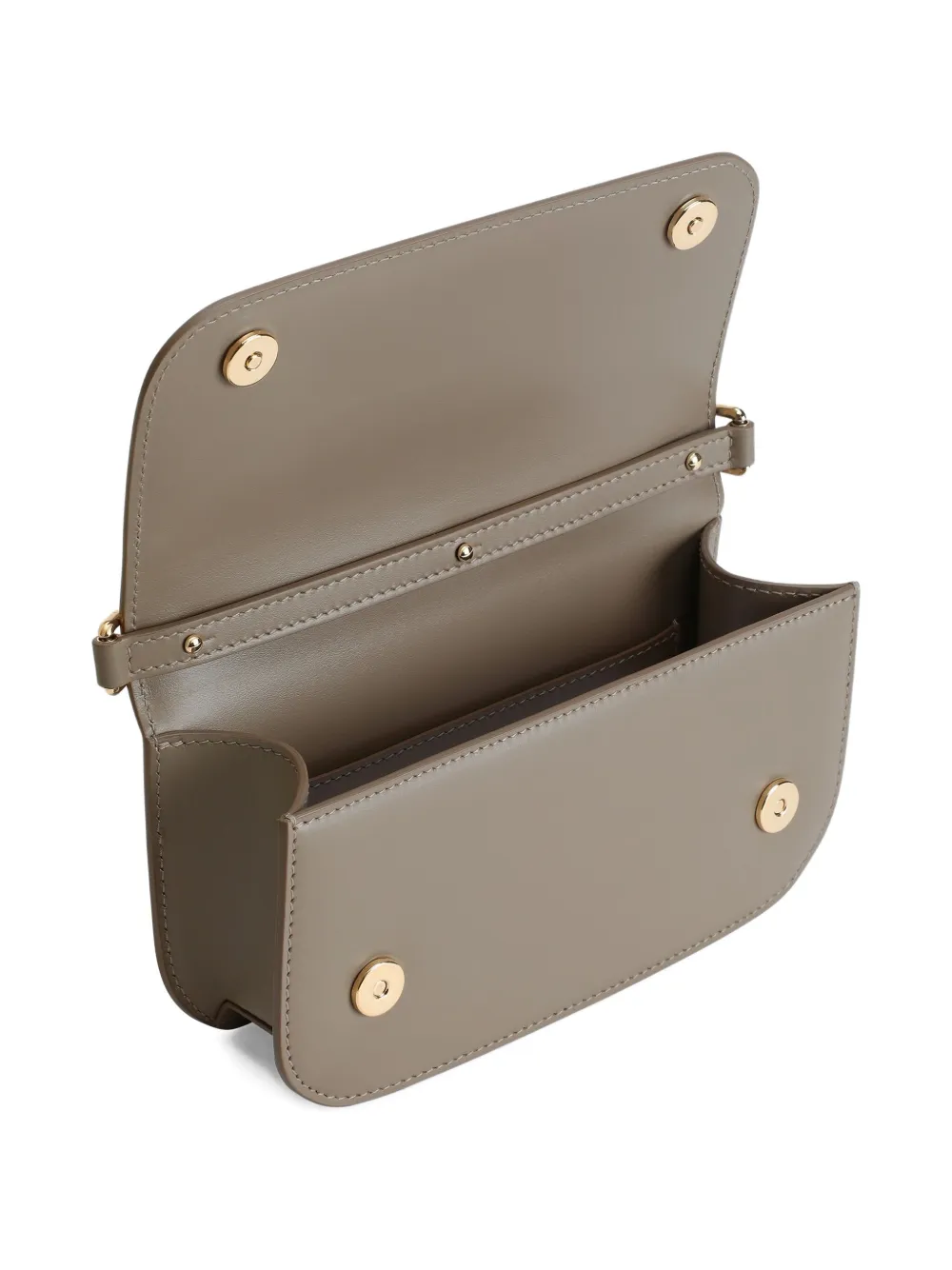 Dolce & Gabbana Leren schoudertas Beige