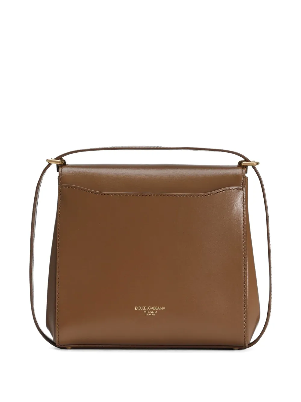 Dolce & Gabbana Marlene leren mini-tas Bruin
