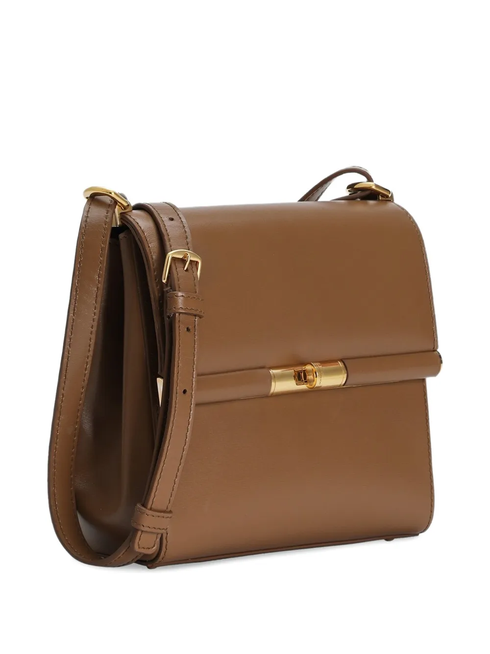 Dolce & Gabbana Marlene leren mini-tas Bruin