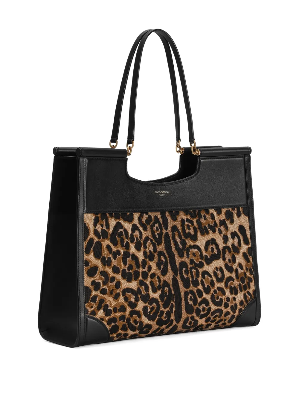 Dolce & Gabbana Sicily grote shopper Bruin