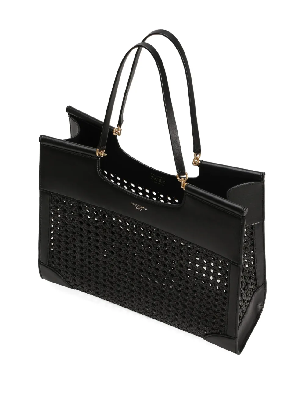 Dolce & Gabbana Logo-stamp Tote Bag