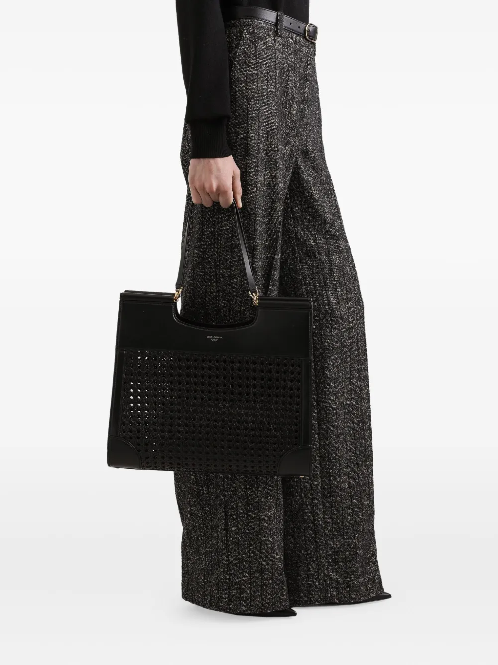 Dolce & Gabbana Logo-stamp Tote Bag