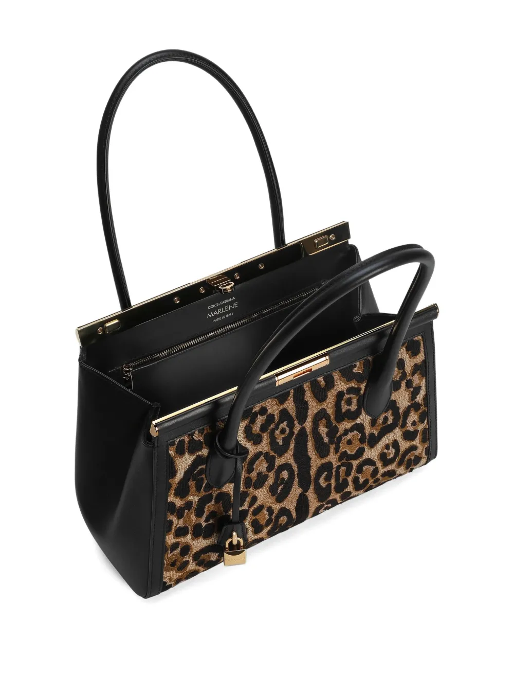 Dolce & Gabbana Marlene Tote Bag In Brown