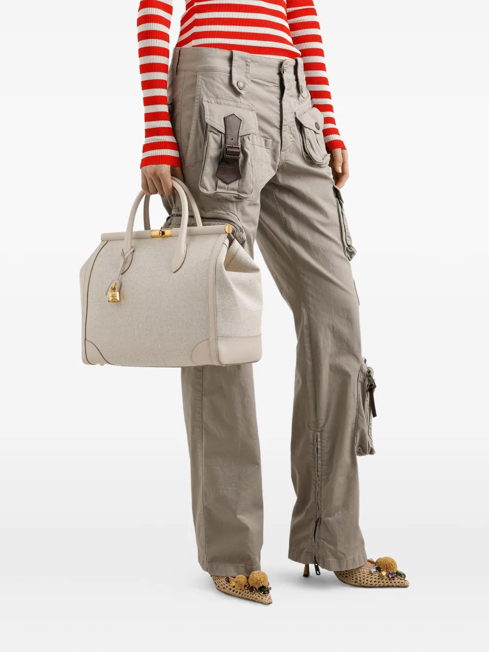 Dolce & Gabbana Marlene shopper - Beige