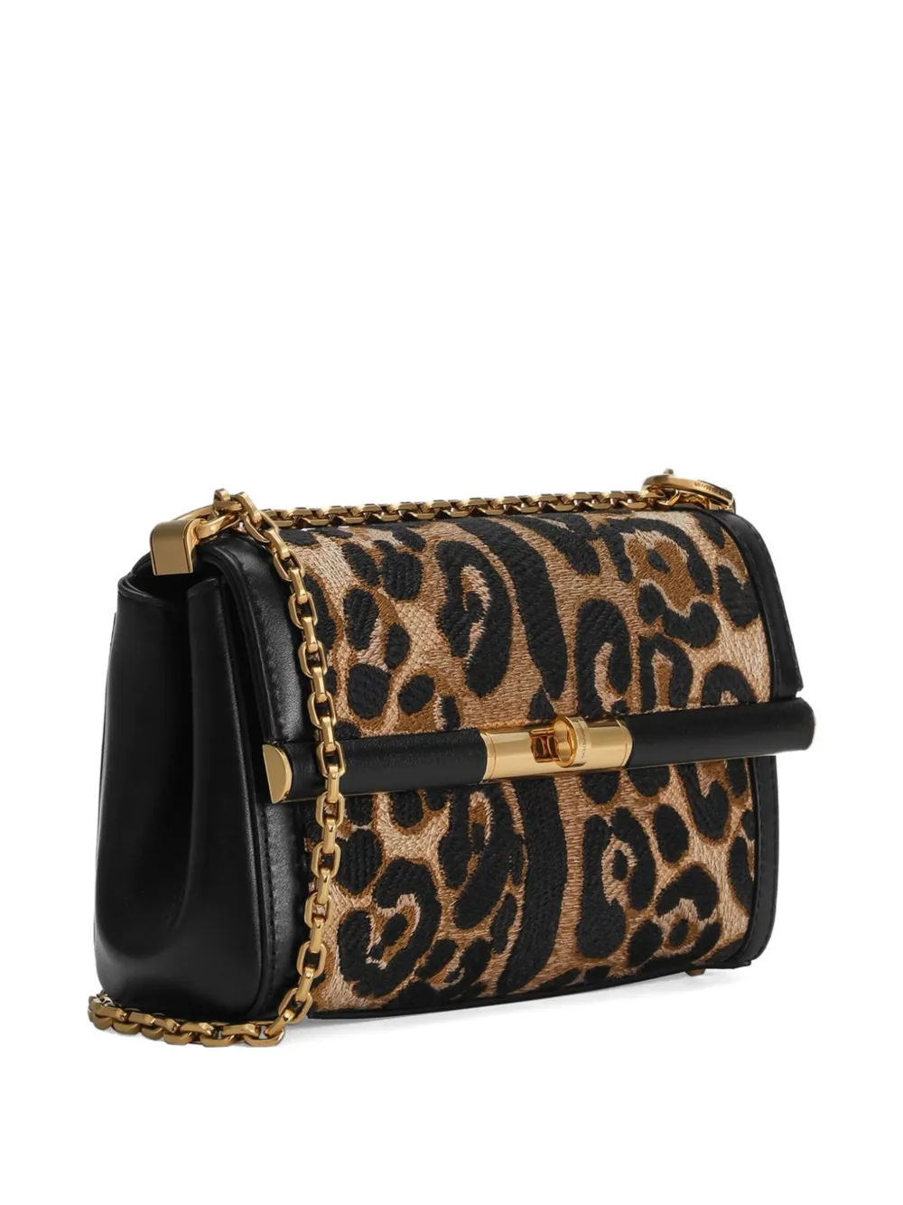 Dolce & Gabbana Marlene City kleine crossbodytas Bruin
