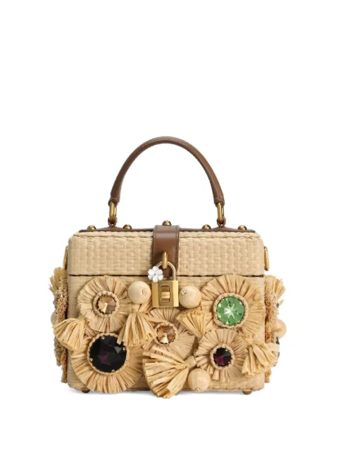 Dolce & Gabbana crystal-embellished tote bag