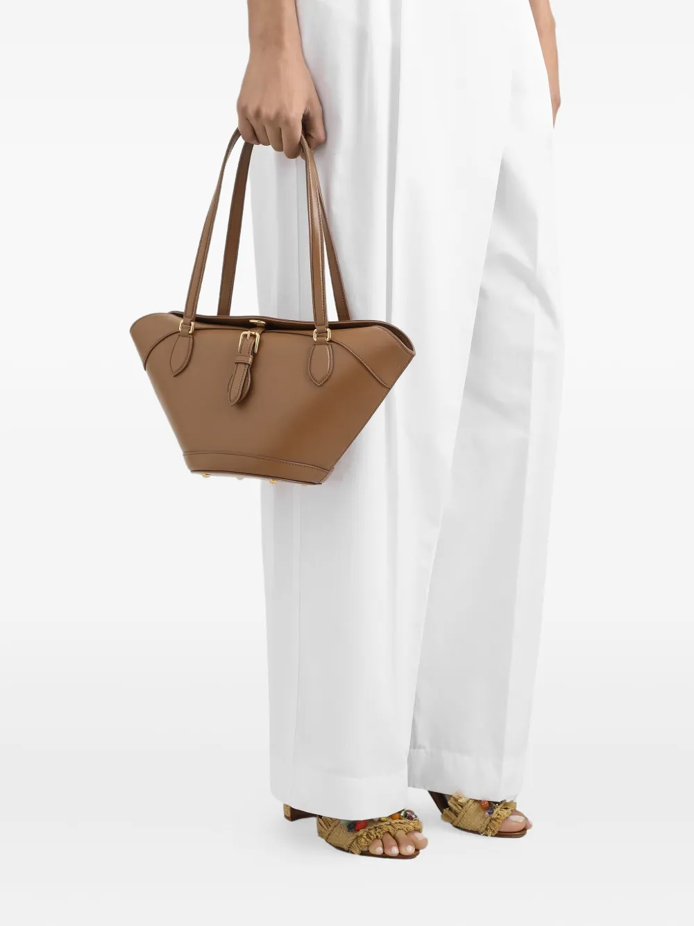 Dolce & Gabbana Leren shopper - Bruin