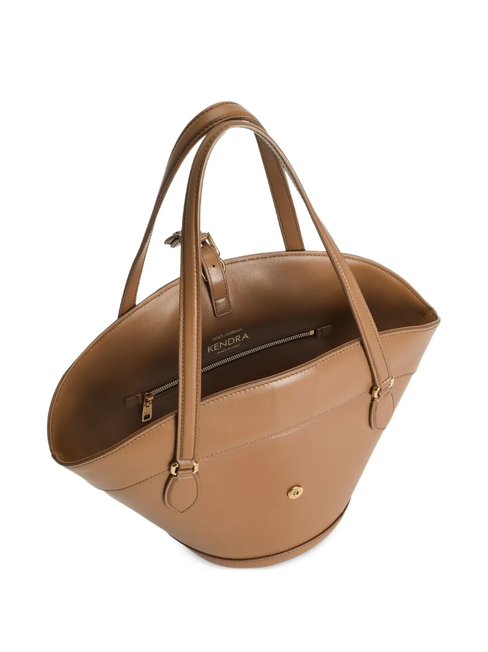 Dolce & Gabbana Leren shopper Bruin