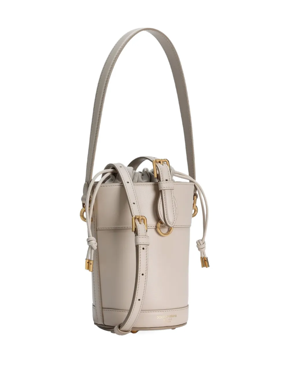 Dolce & Gabbana Bucket-tas met logo Beige