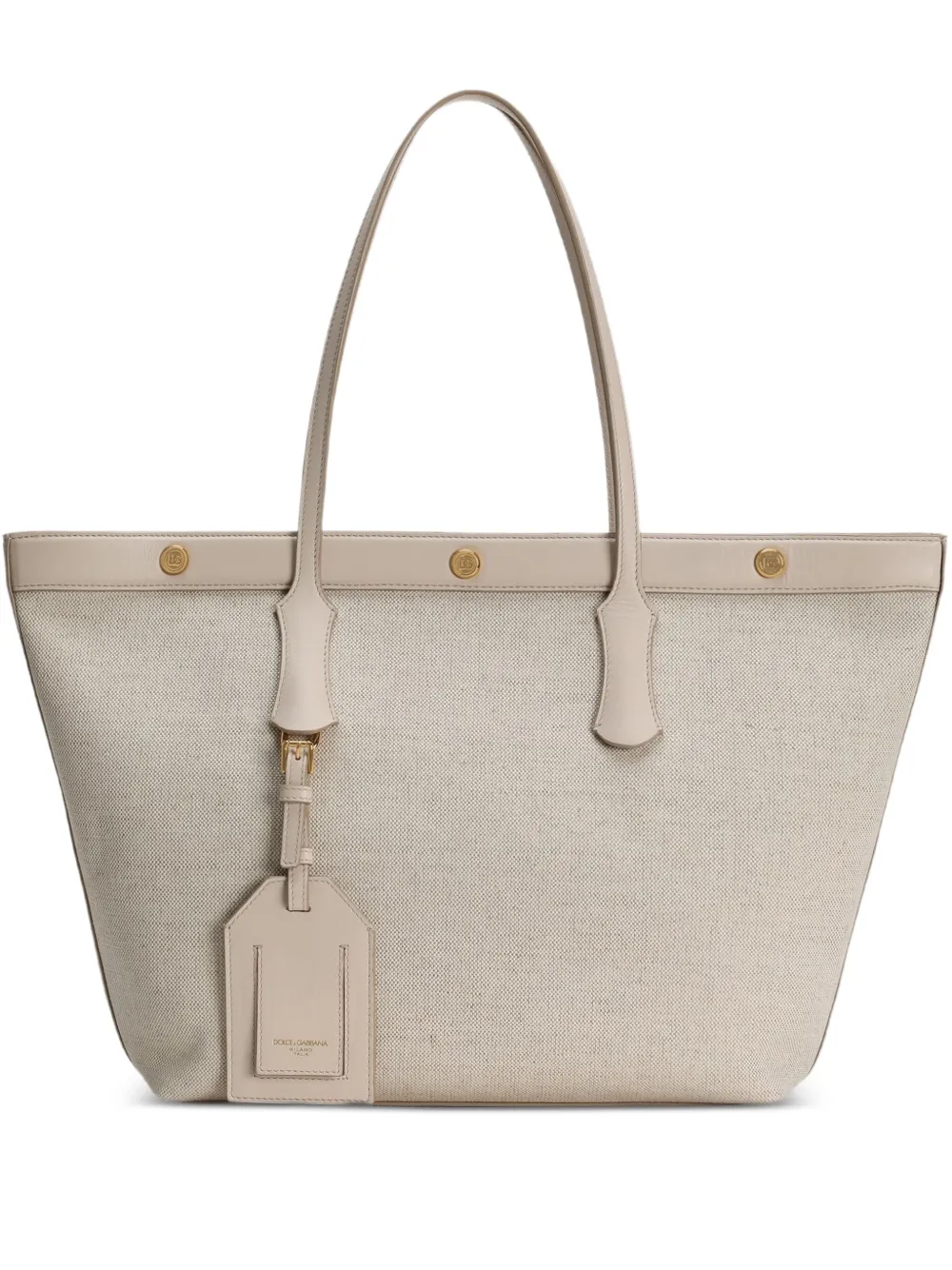 Dolce & Gabbana Canvas schoudertas Beige