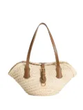 Dolce & Gabbana woven-raffia basket bag - Neutrals