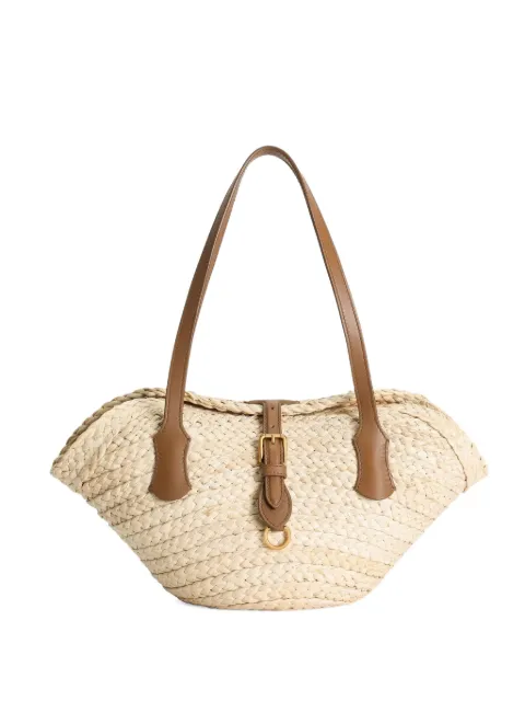 Dolce & Gabbana bolsa estilo cesta entretejida de rafia