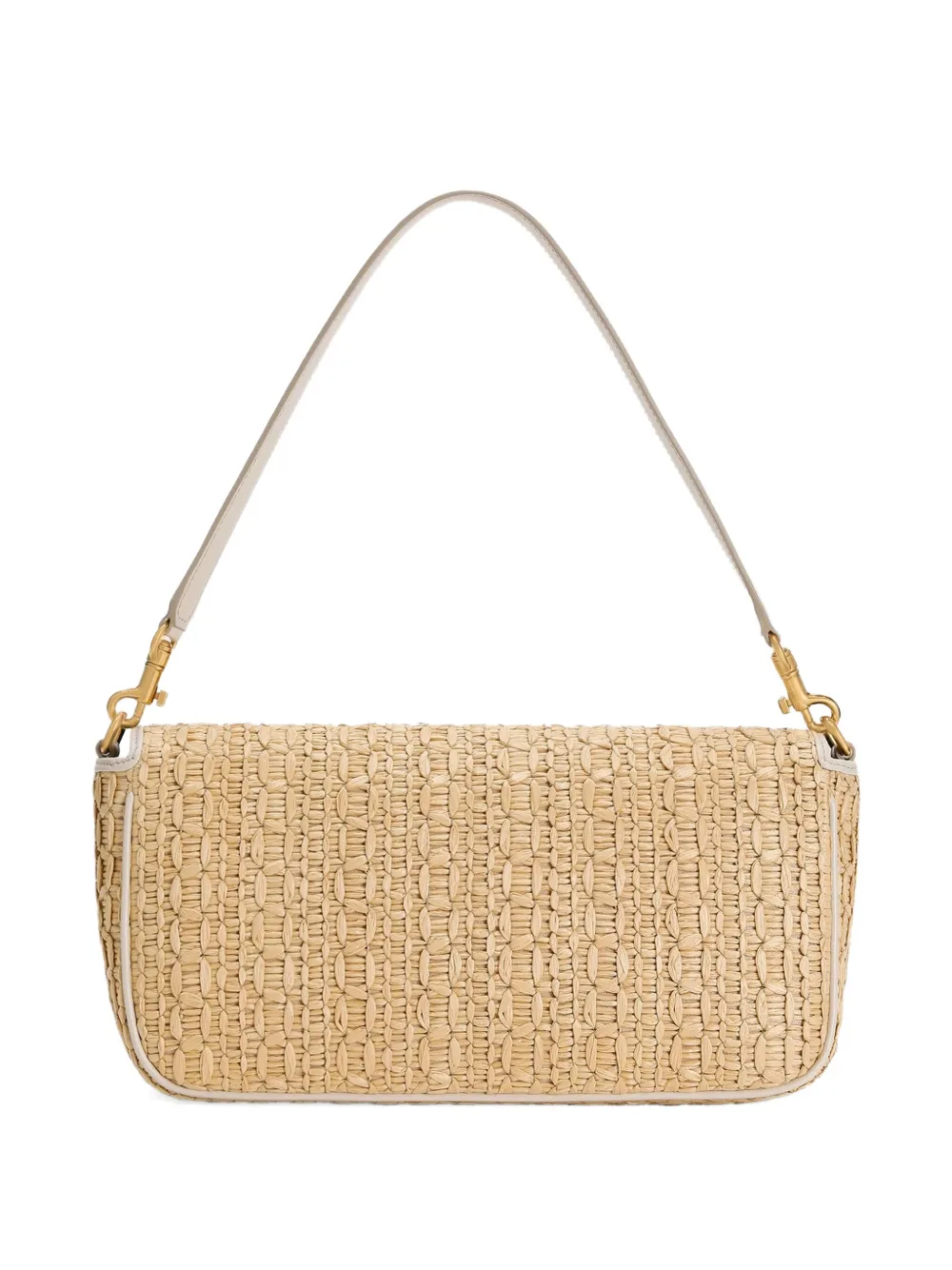 Dolce & Gabbana Crossbodytas met logoplakkaat Beige