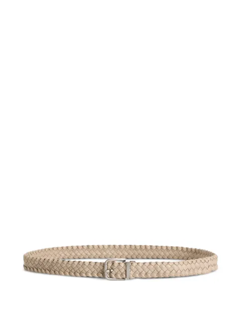 Dolce & Gabbana حزام جلد مضفر