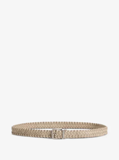 Dolce & Gabbana woven leather belt