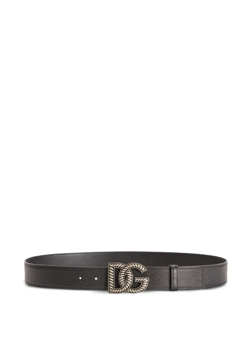 Dolce & Gabbana Riem met logogesp Zwart