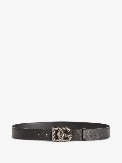 Dolce & Gabbana Alpine logo-buckle belt