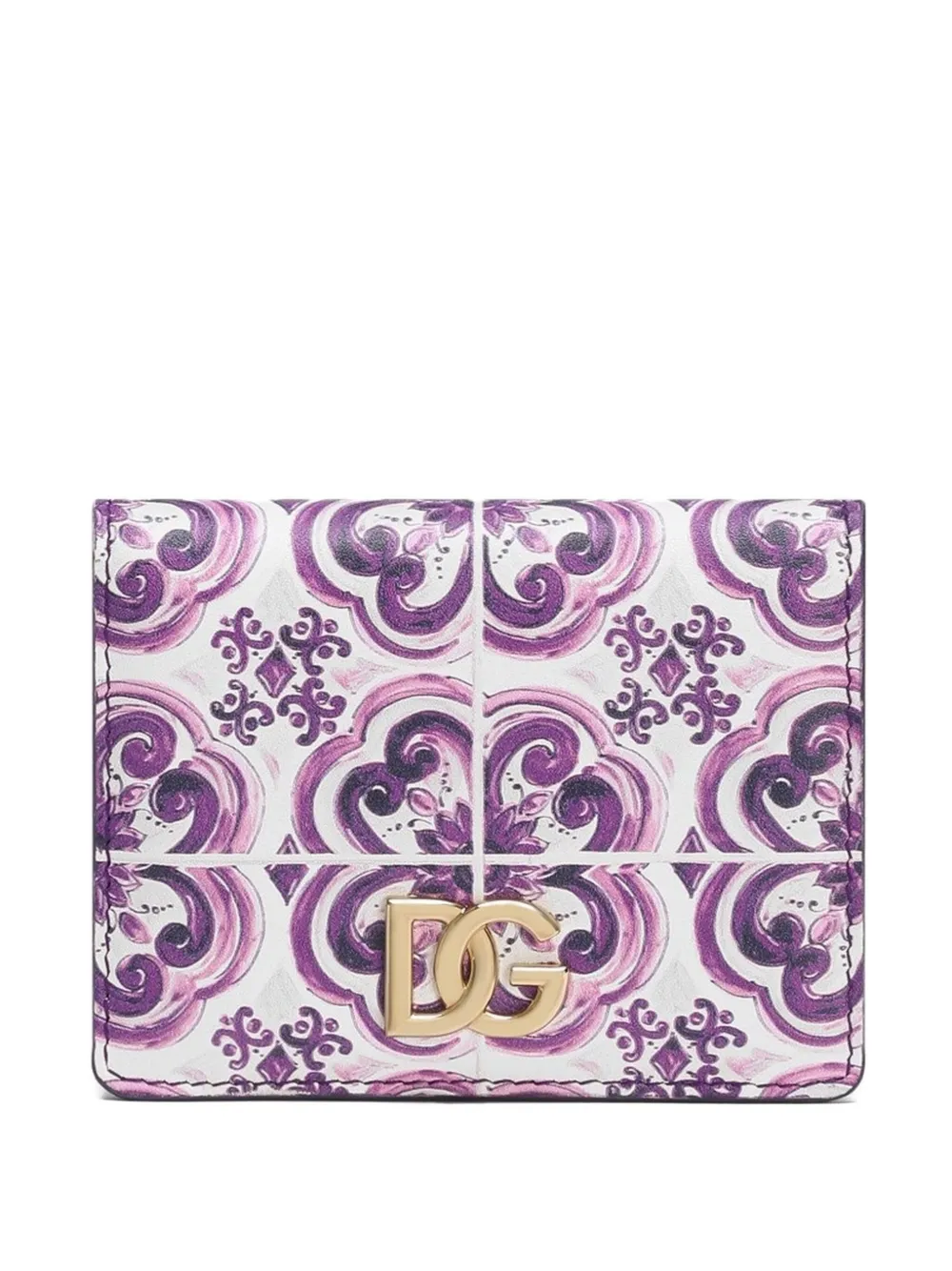 Dolce & Gabbana cartera con estampado Mayólica | blanco | Image 1