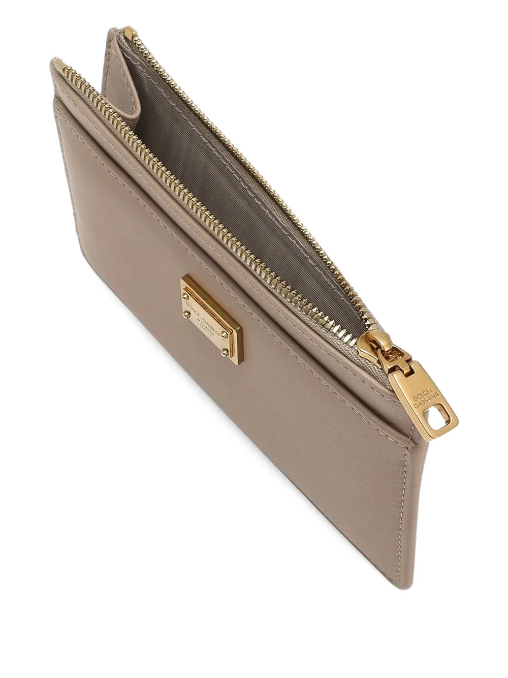 Dolce & Gabbana Leren pasjeshouder Bruin